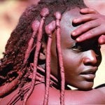 Himba vrouw